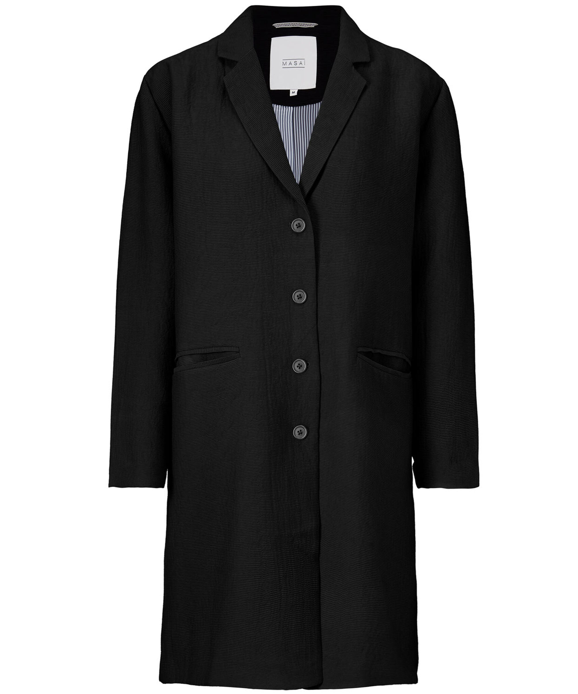TURA COAT, Black