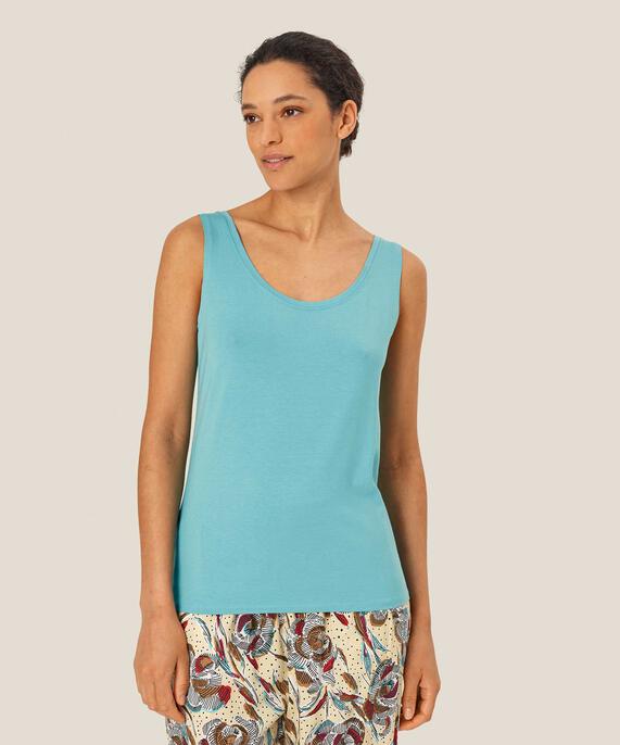 Els JERSEY Top, Aqua