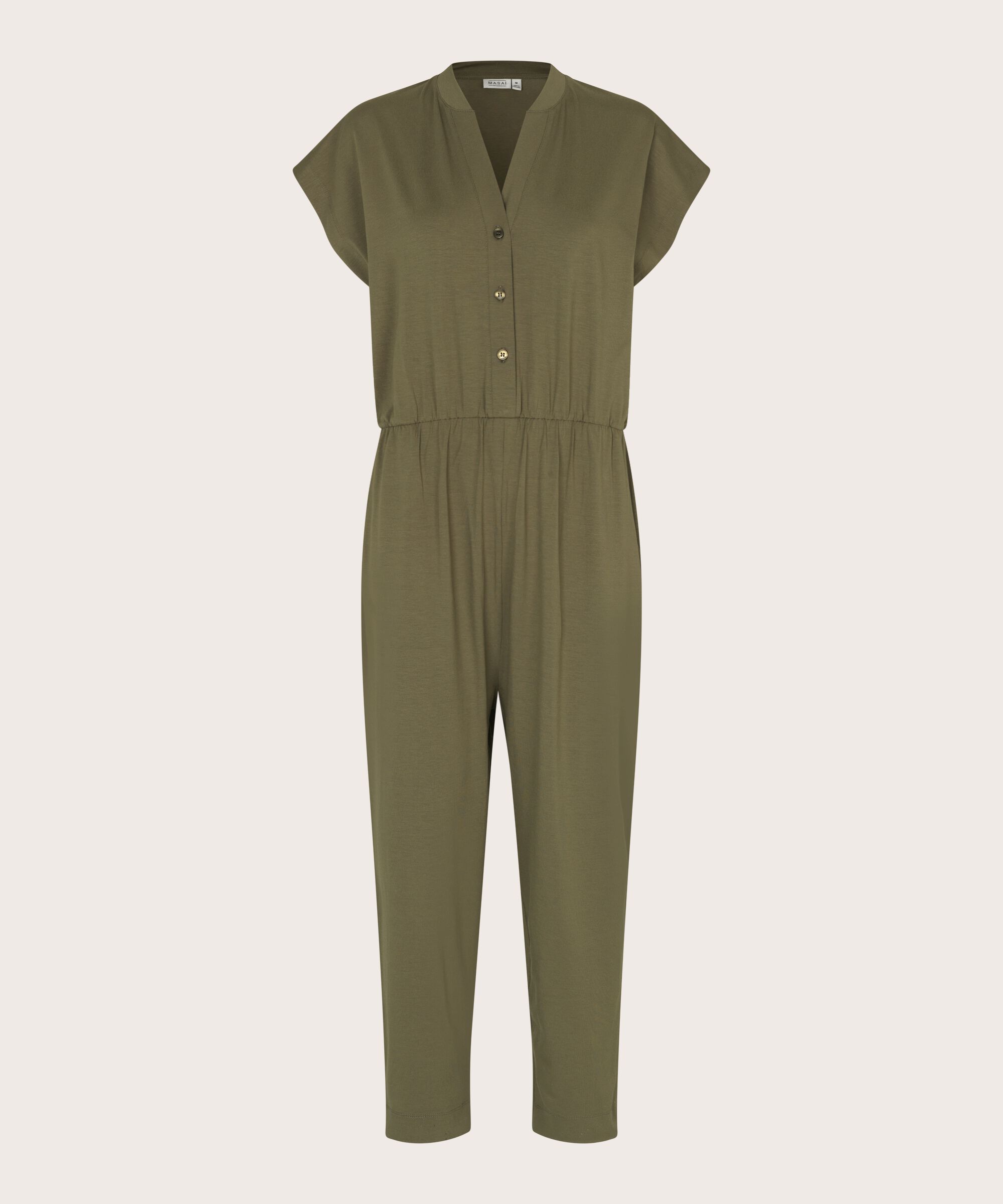 Orlanda JERSEY Jumpsuit, Dusky Green