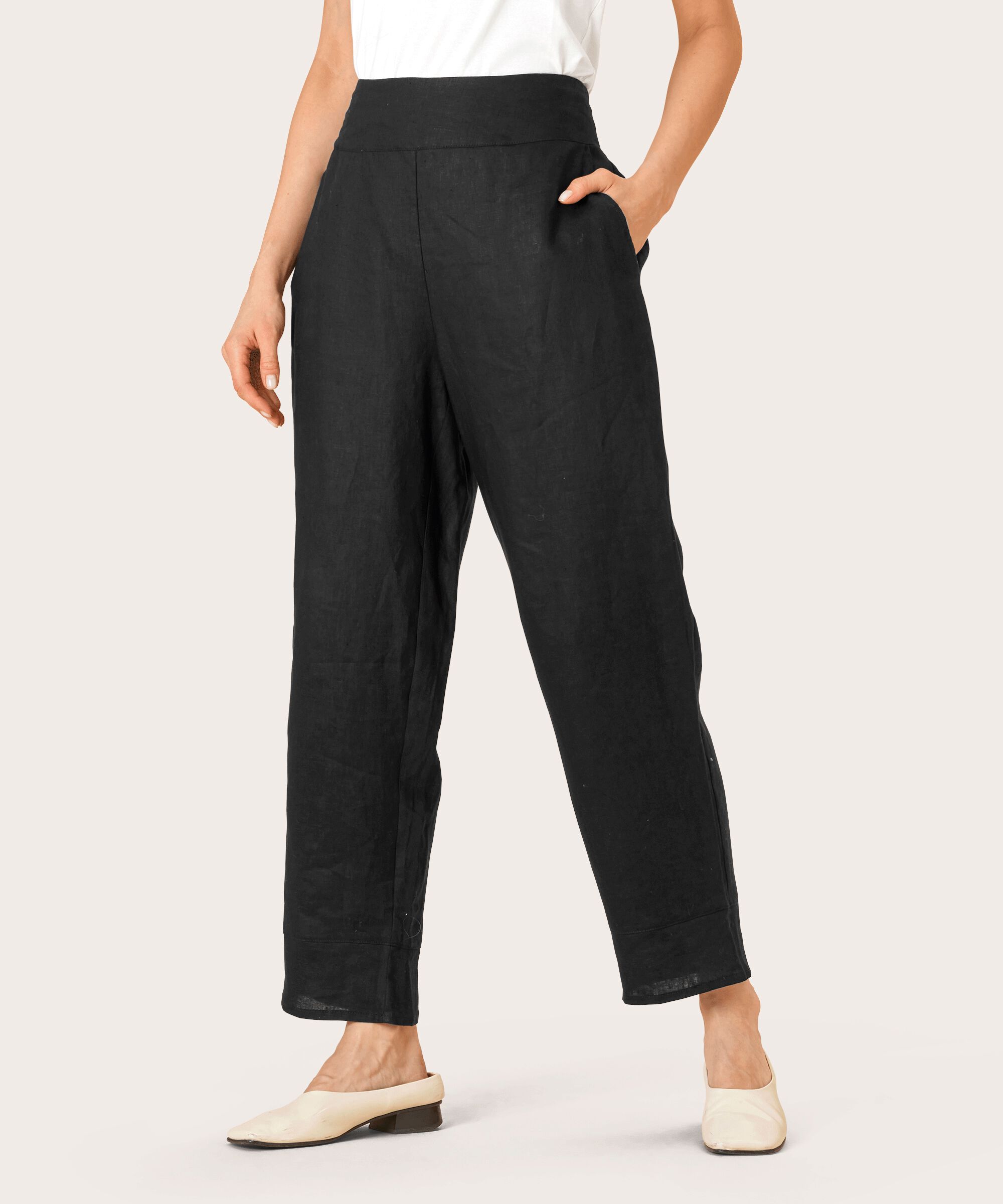 PAHIDA TROUSERS, Black