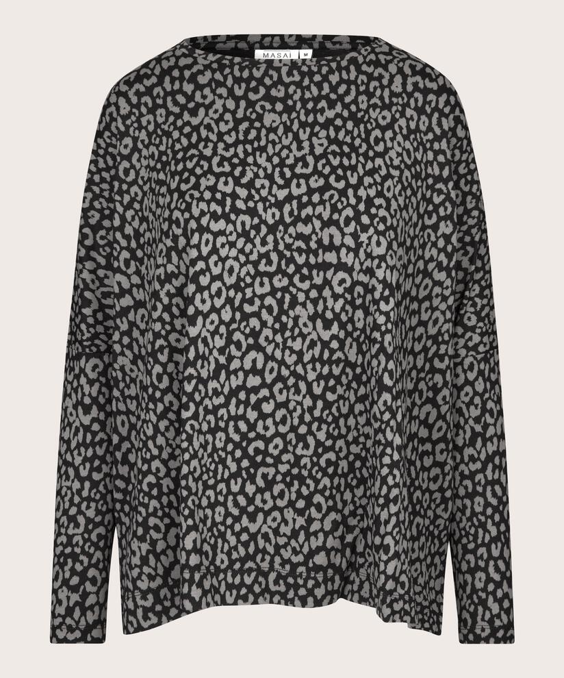 Barr JERSEY Top, Steel Grey