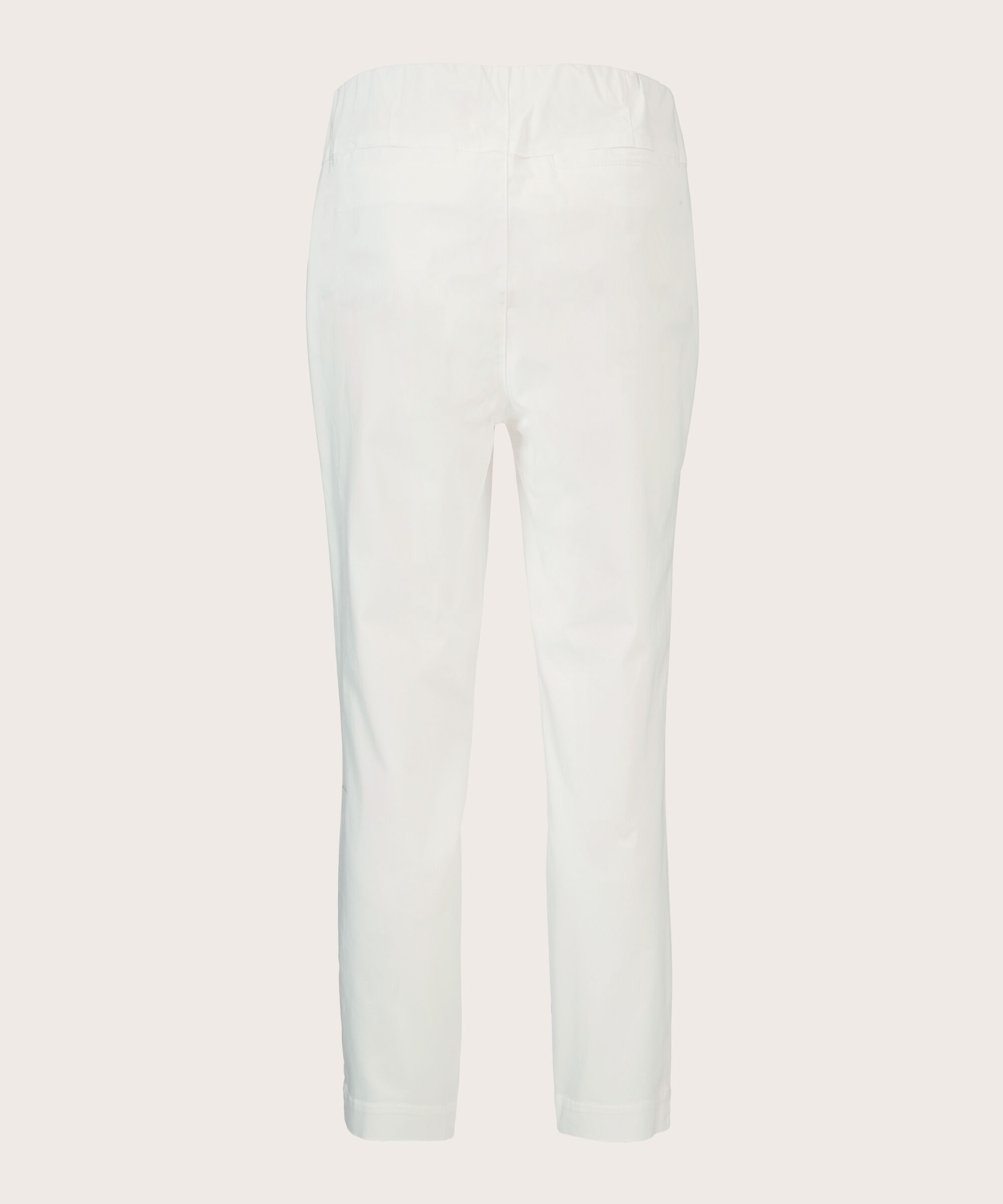 POPPY CROPPED TROUSERS, Cream