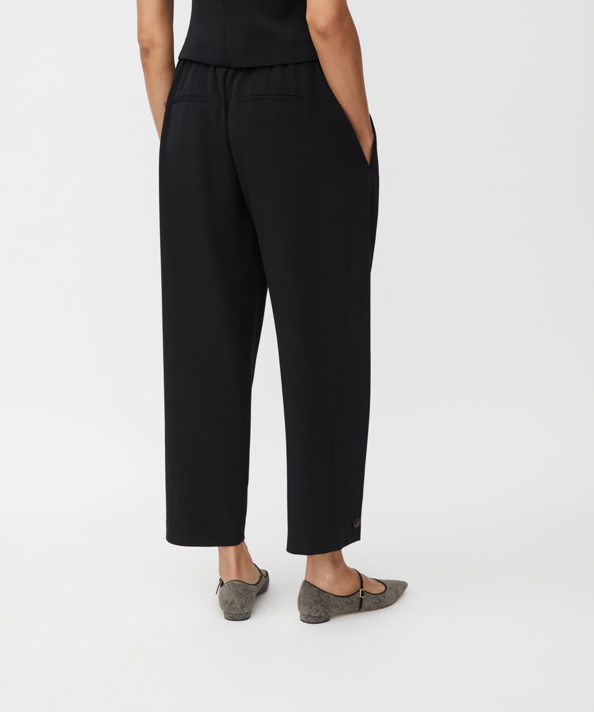 Punna Trousers, Black