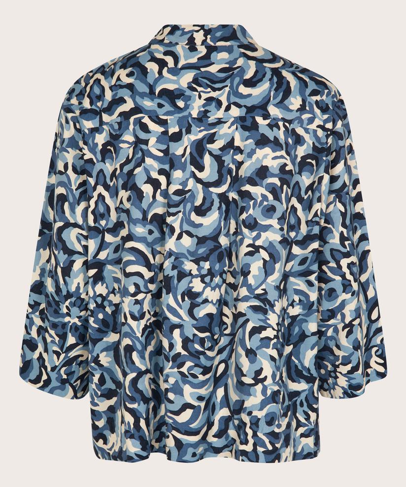 Blythea Blouse, Ashley Blue