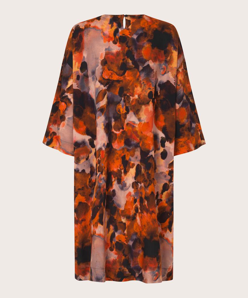 Naslana Dress, Spicy Orange