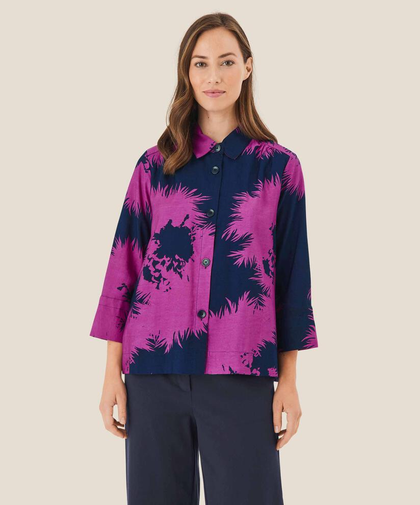 Idakai Shirt, Wild Aster