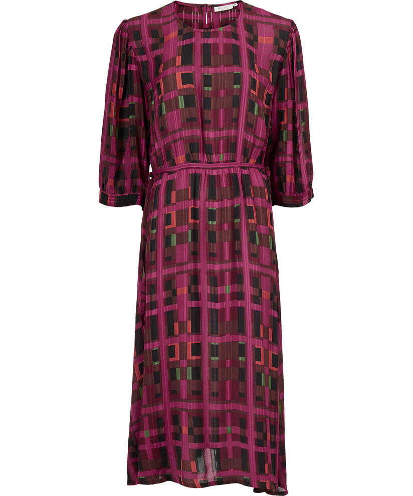 NESTALLA DRESS, Sangria