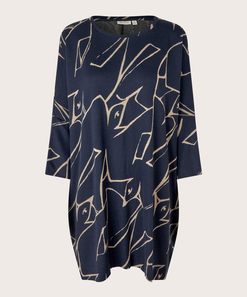 Gabini JERSEY Tunic, Navy Blazer