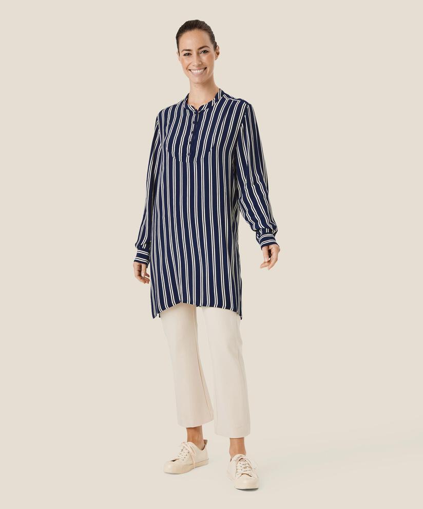 Gabrielle Tunic, Maritime Blue