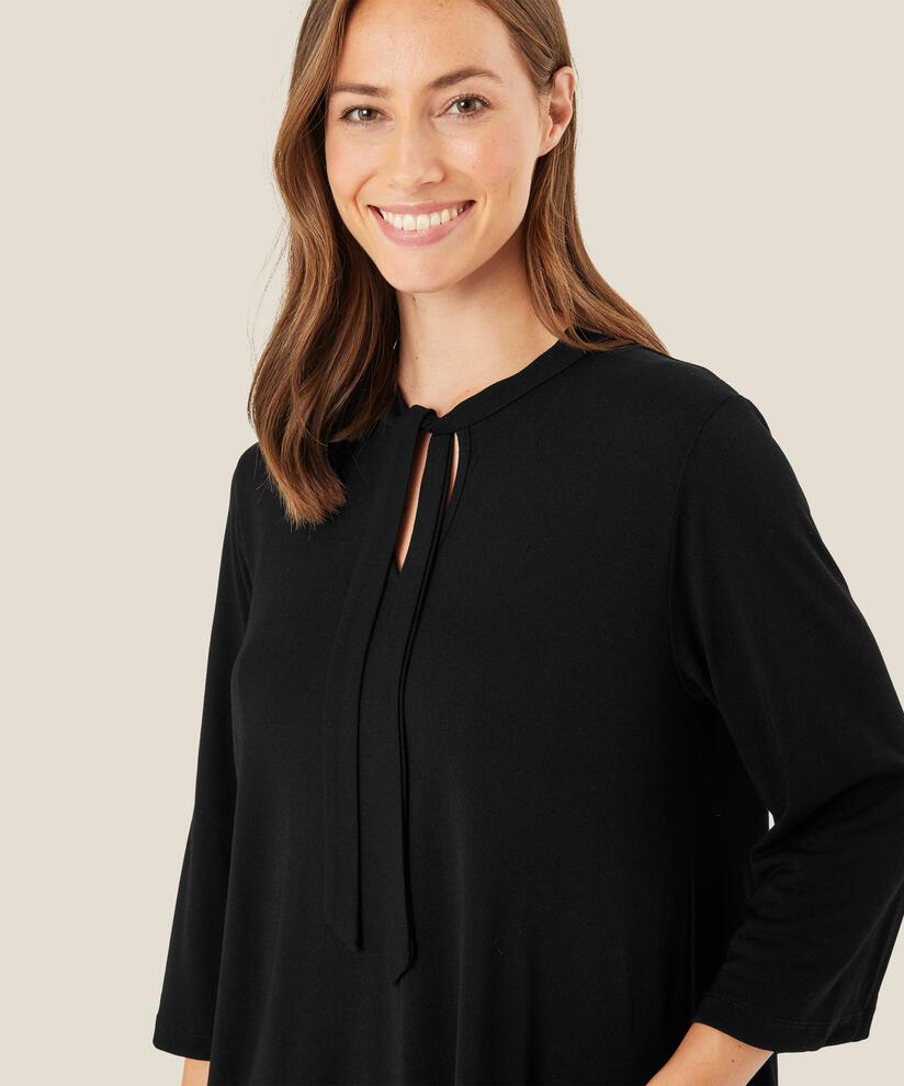 Gaelle JERSEY Tunic, Black