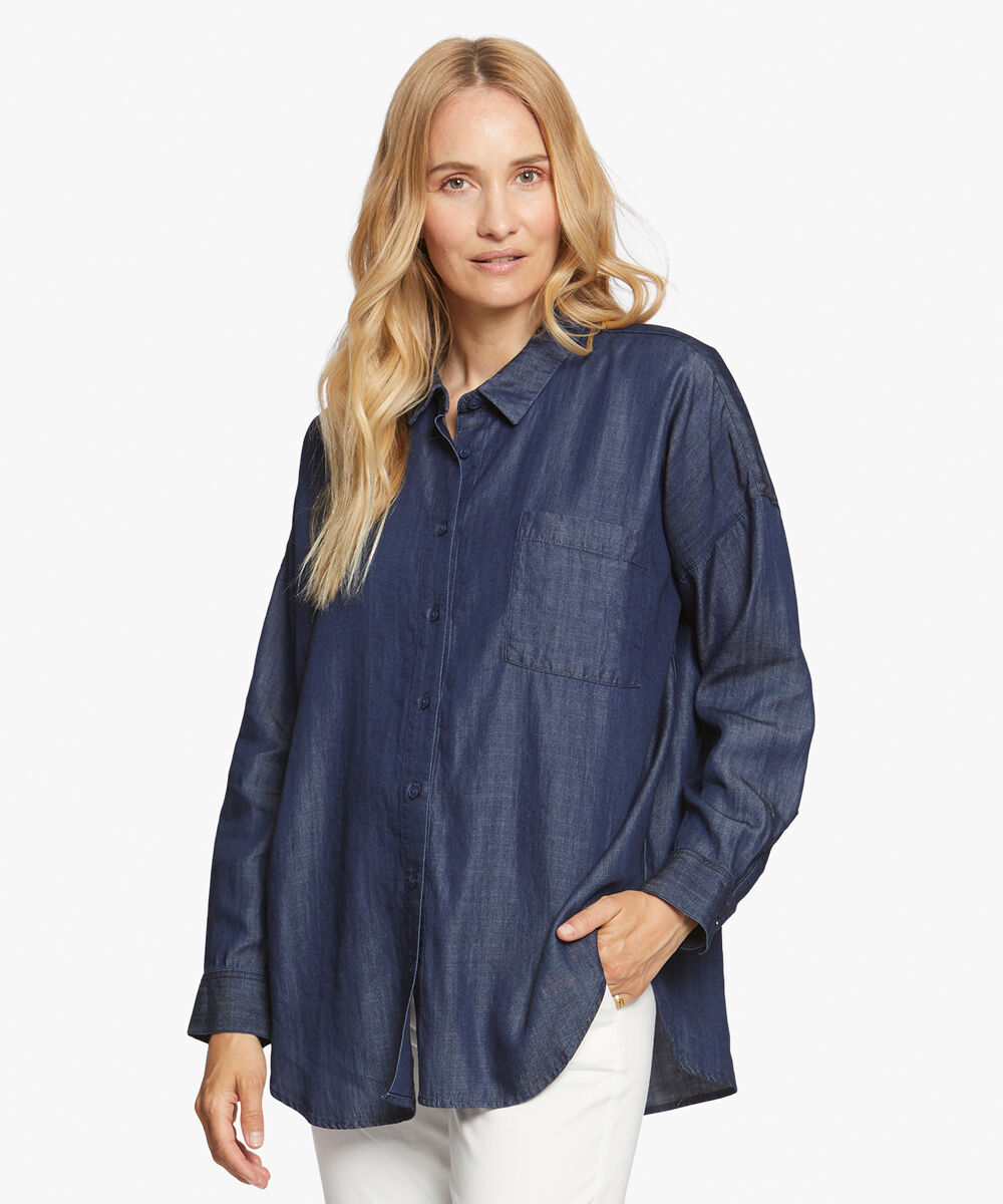 INGA SHIRT, Dark Denim
