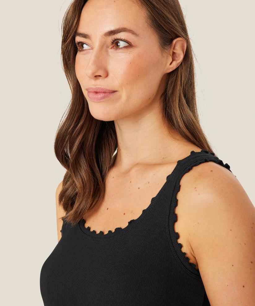 Erina JERSEY Top, Black