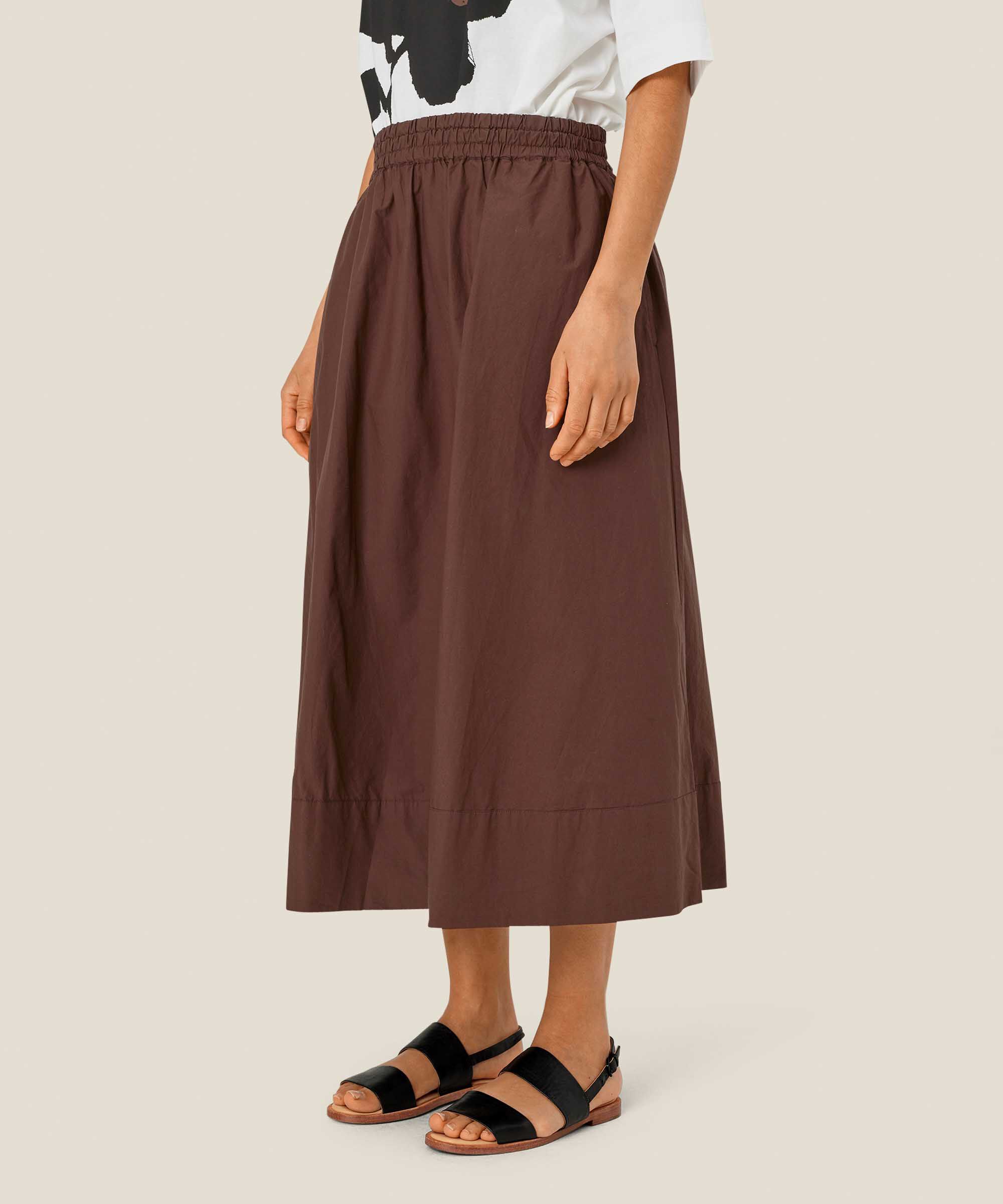 Sebana Skirt, Chestnut