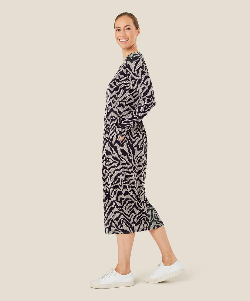 Nilana JERSEY dress, Black