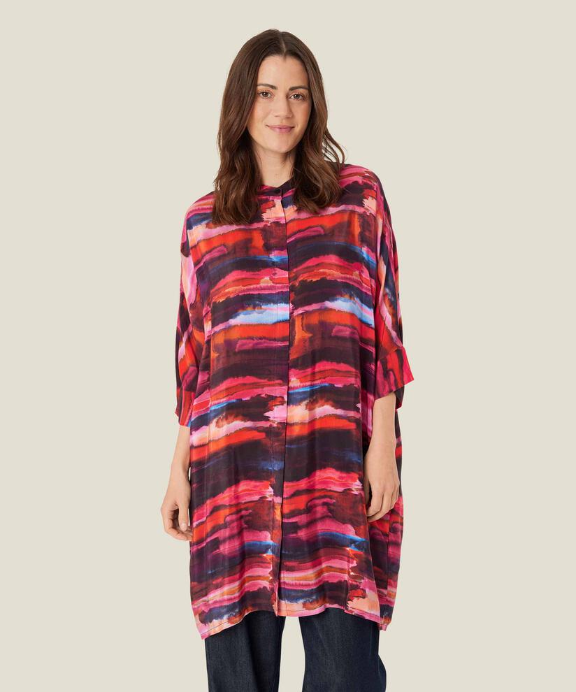 Iosetta Shirt Dress, Sun Tomato