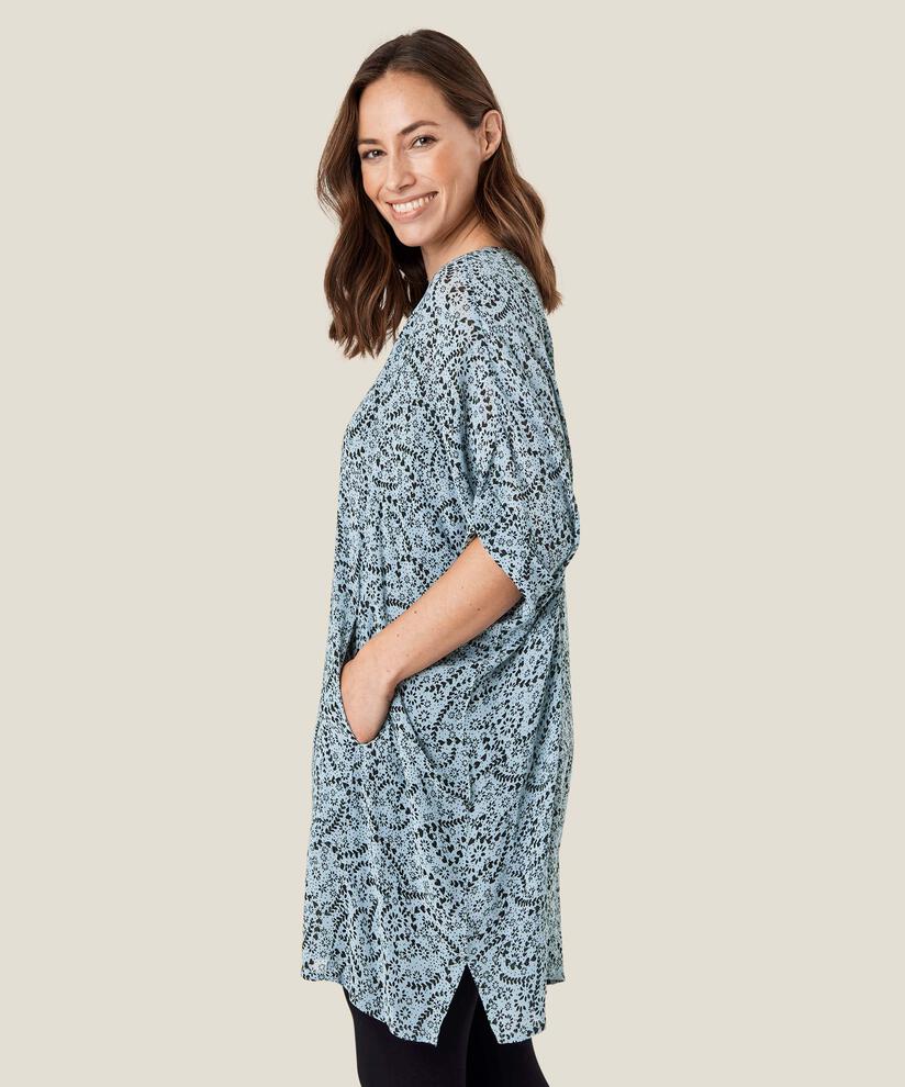Galene Tunic, Ashley Blue