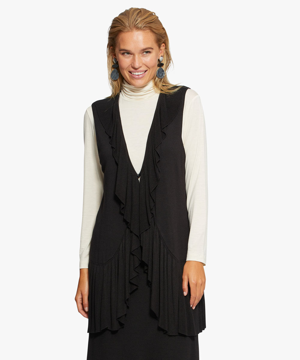 LORITA VEST, Black