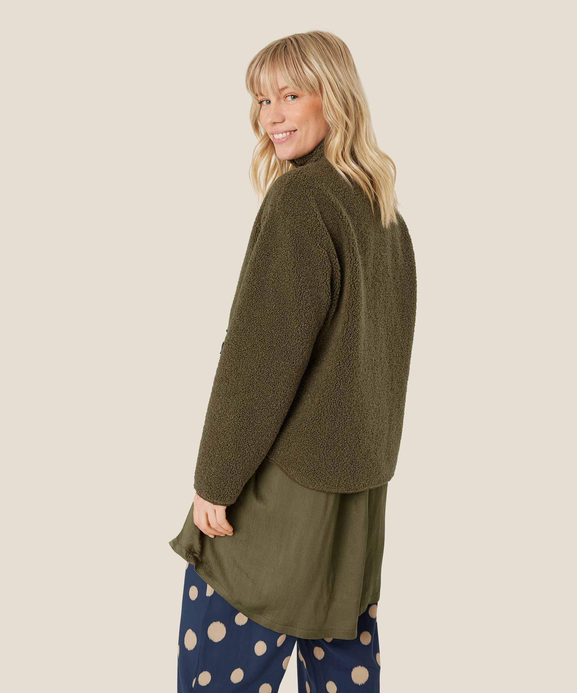 Biner Teddy Fleece Jumper, Sea Turtle