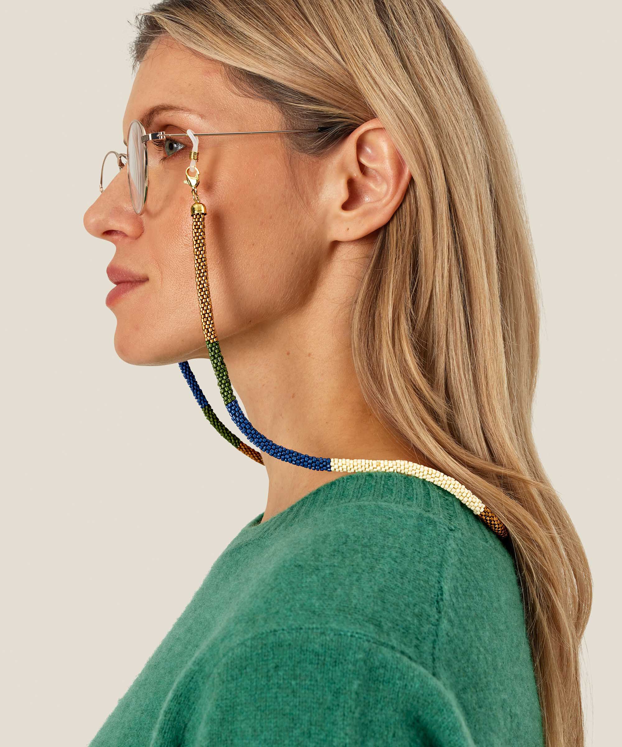 Ruhika Glasses Chain, Four Clover