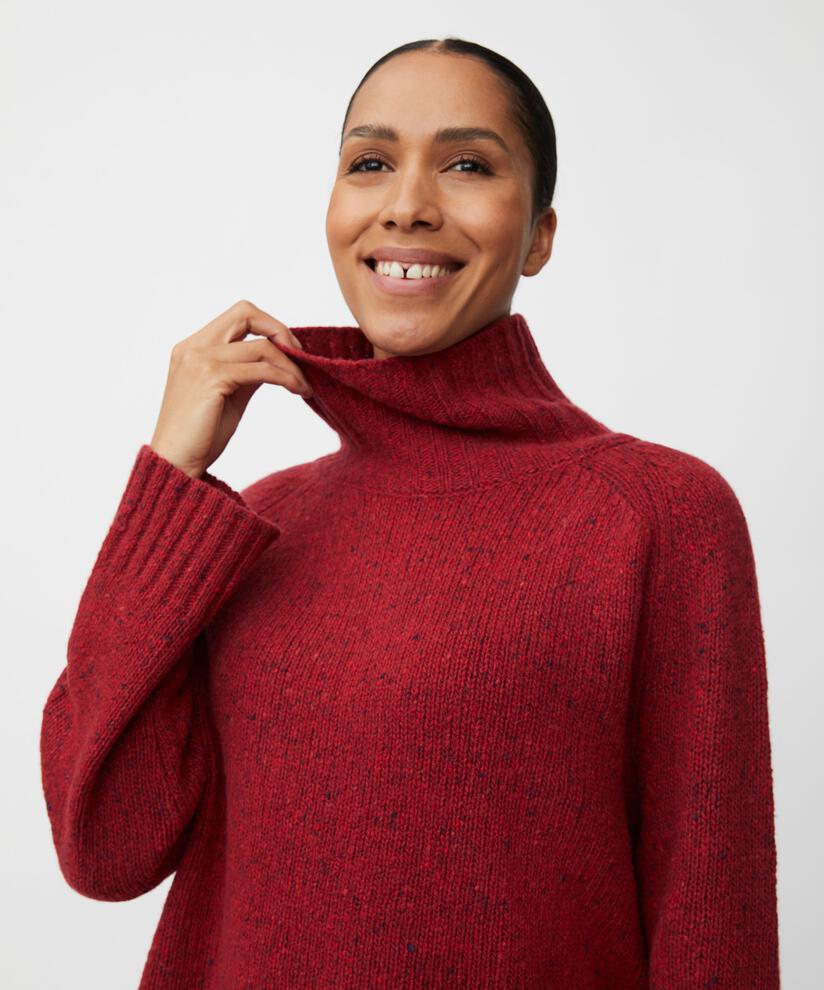 Fenoria Jumper, Red Dahlia
