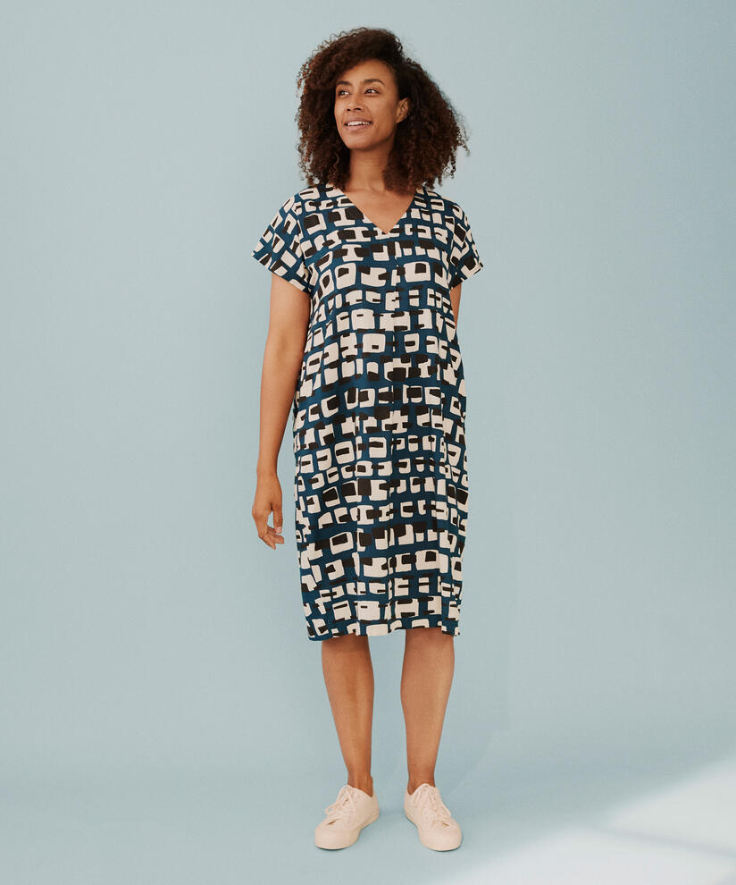 Odetto Dress, Reflect Pond