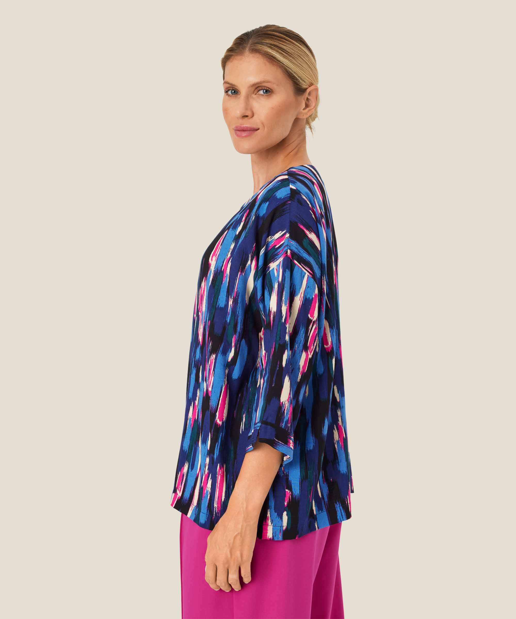 Becca Blouse, Federal Blue