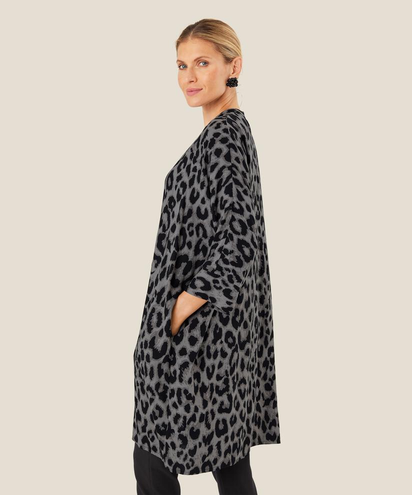 Iosetta Shirt Dress, Steel Grey