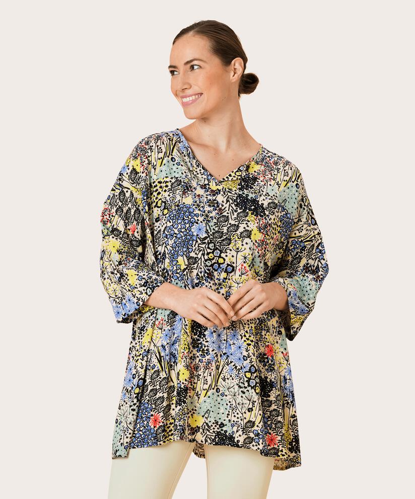 GAURI TUNIC, Blue Surf
