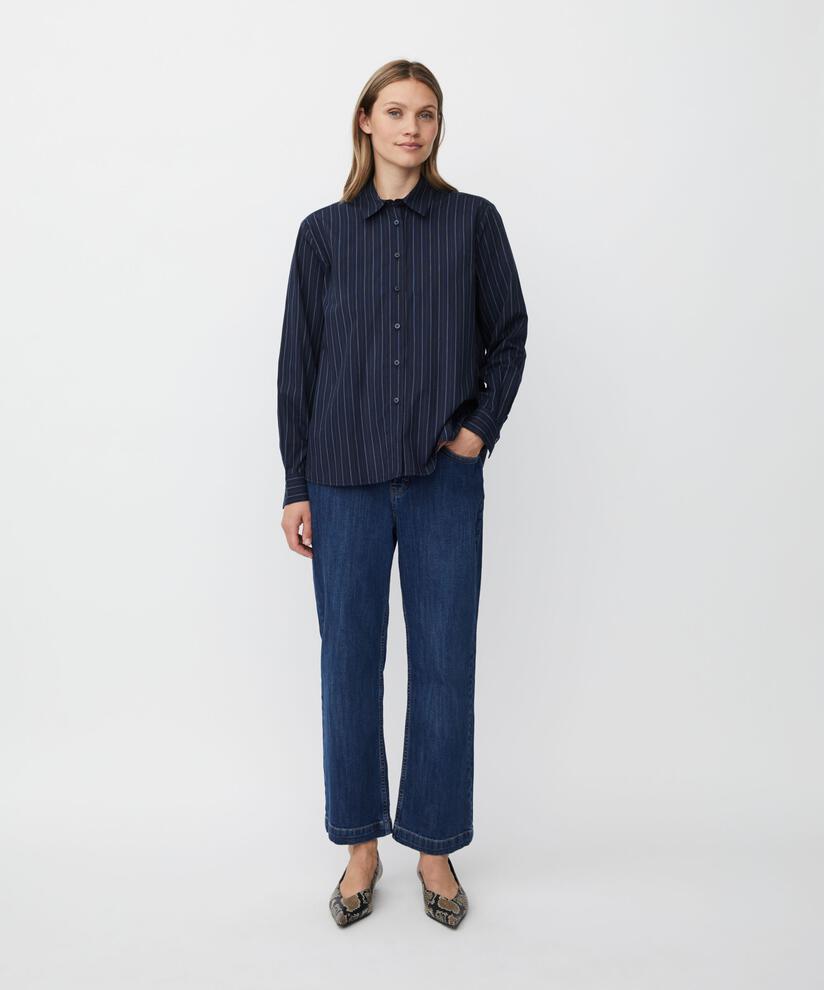 Imma Shirt, Navy Blazer