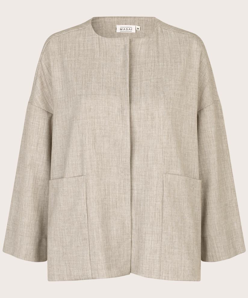 Journee Jacket, Beige melange
