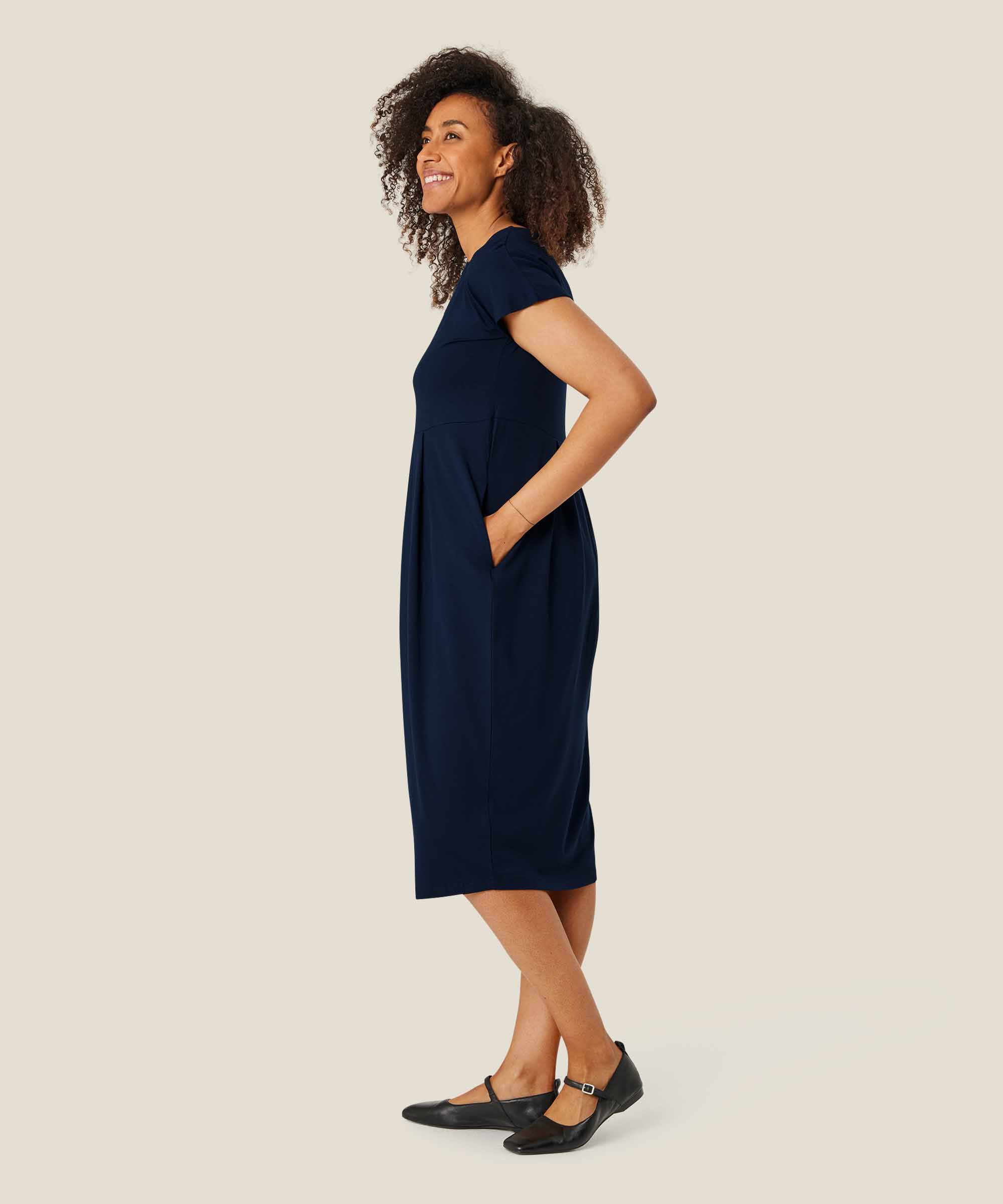Olnia JERSEY Dress, Navy