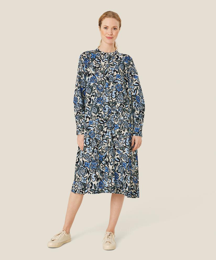 Nataly Dress, Blue Bonnet