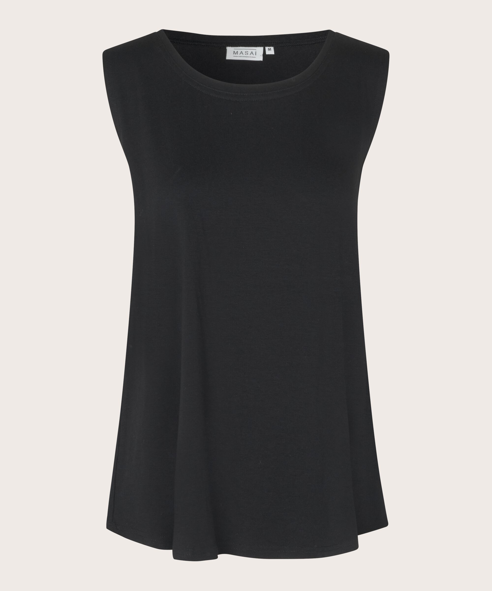 Elisa JERSEY Top, Black
