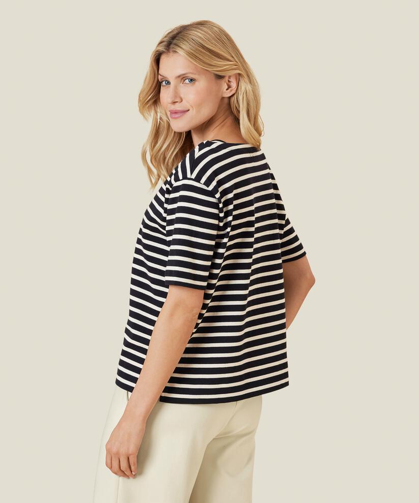 DACEYA JERSEY TOP, Black