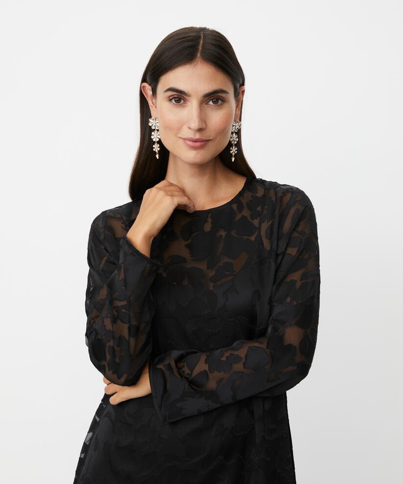 Nivaru Dress, Black