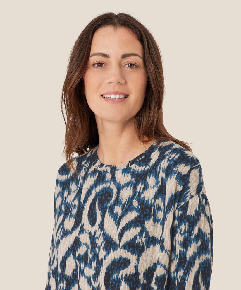 Gael JERSEY Tunic, Moonlit Ocean