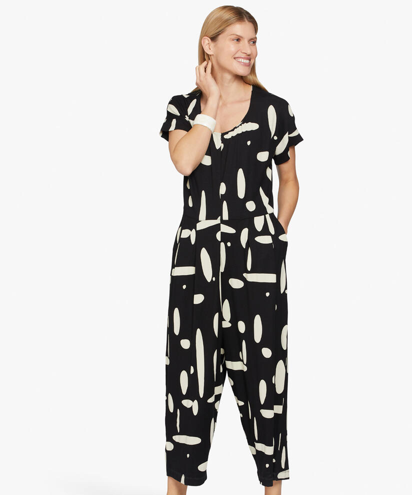 NETTA JUMPSUIT, Black