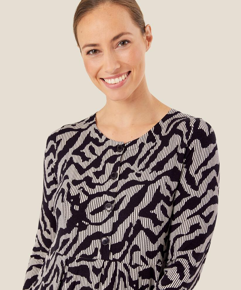 Nilana JERSEY dress, Black