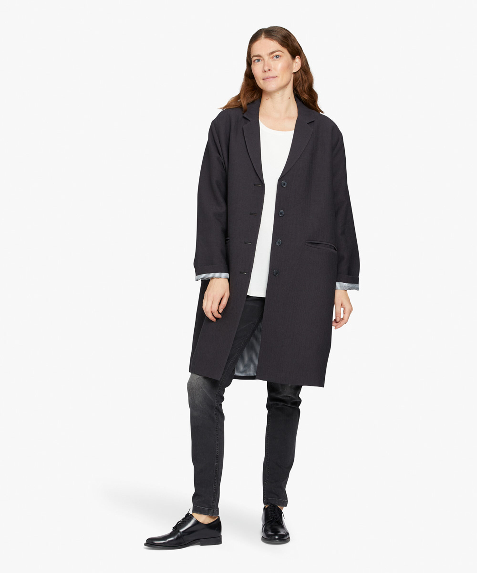 TURA COAT, Black