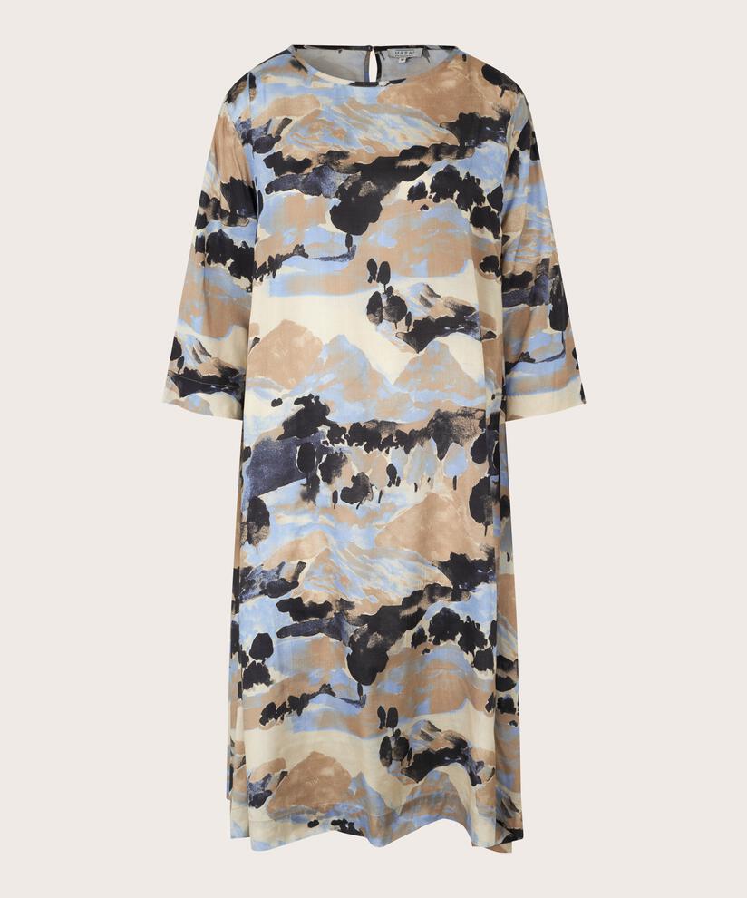 Nabia dress, Steel Grey