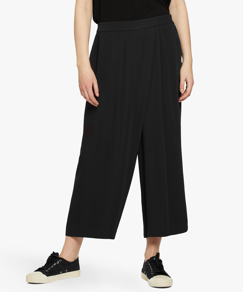 POELLA TROUSERS, Black