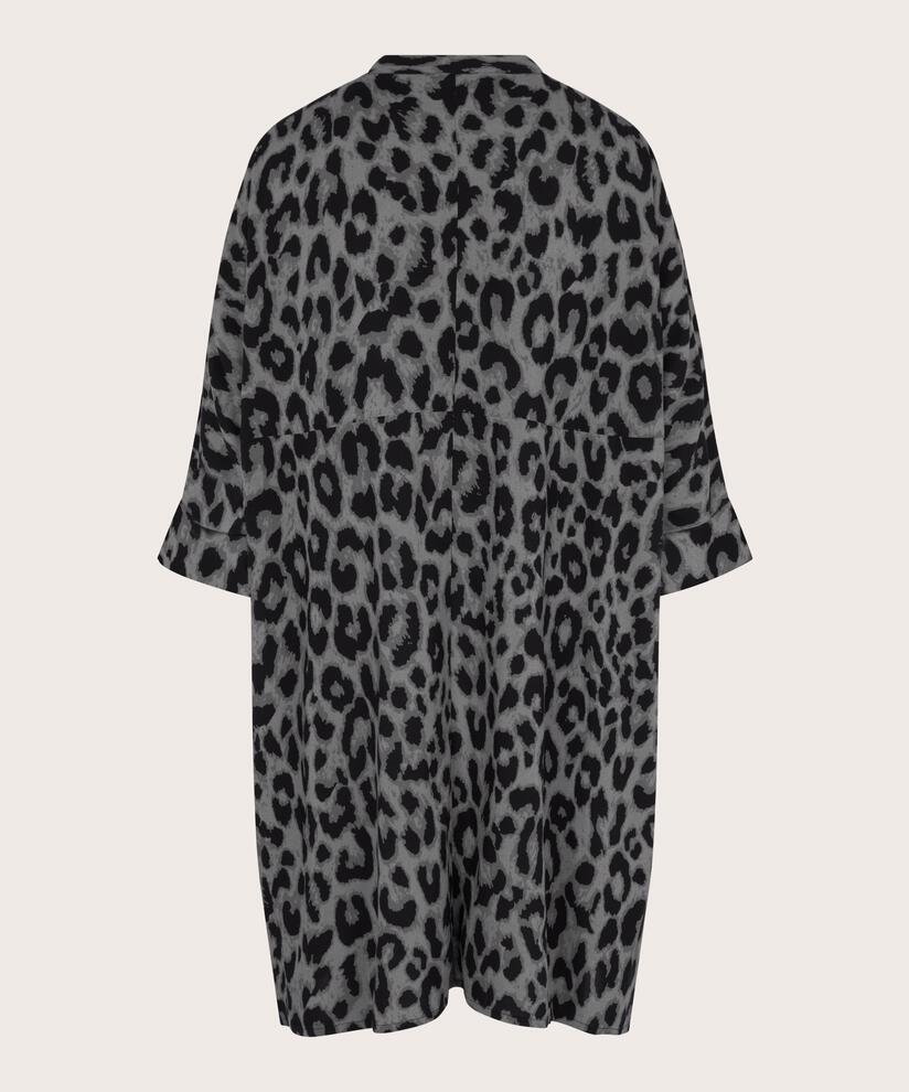 Iosetta Shirt Dress, Steel Grey