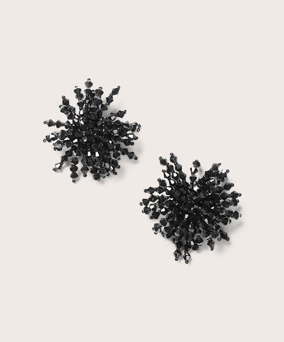 Rytta Earrings, Black
