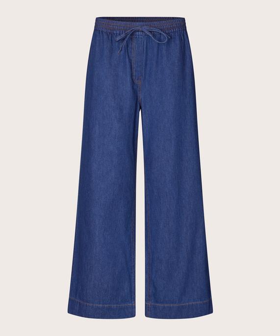 Polyxena Denim Trousers, Dark Denim