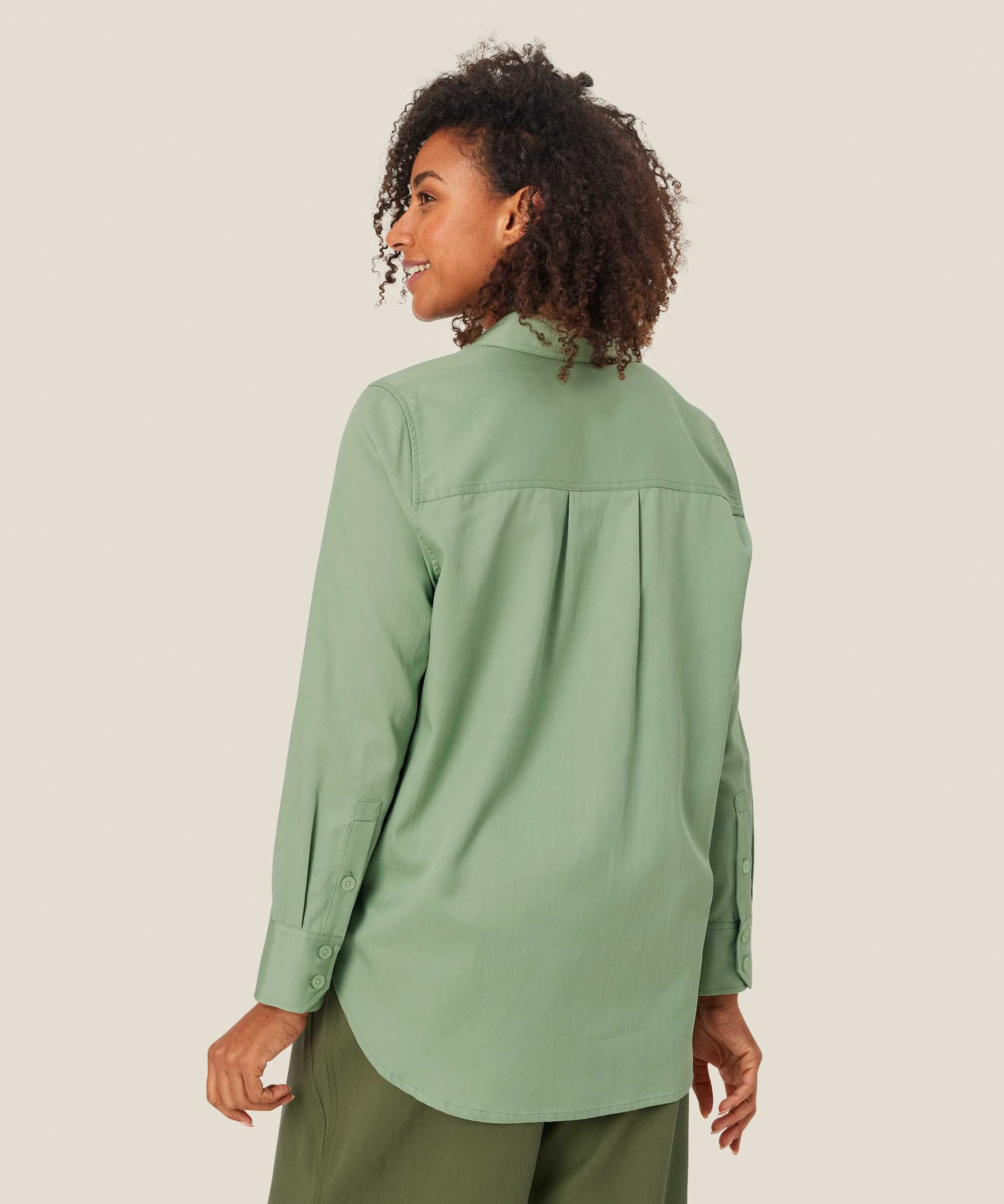 Indiba Shirt, Frosty Green