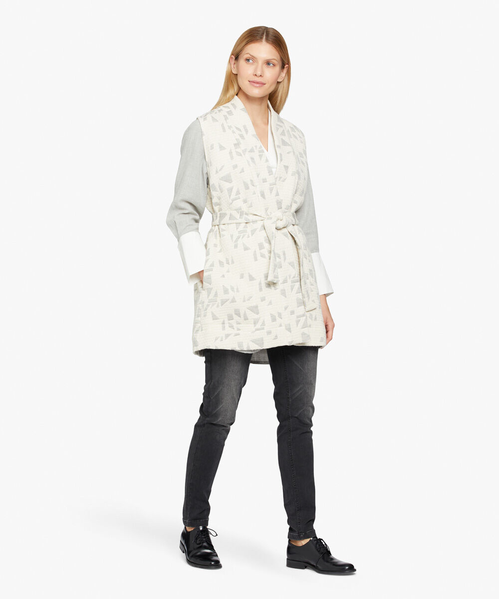 GENETTA TUNIC, M. Grey mel.