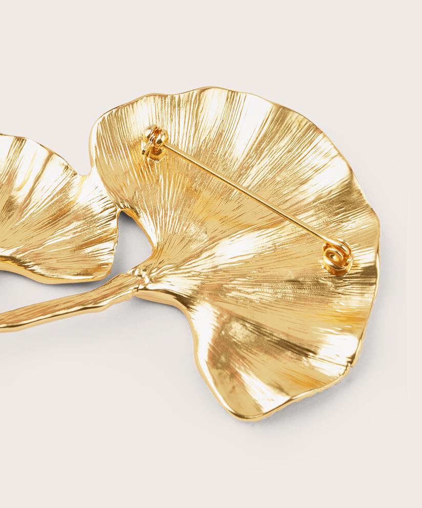 Rollin Brooch, Gold