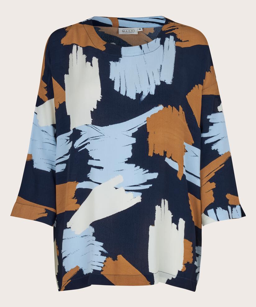 Becca Blouse, Maritime Blue