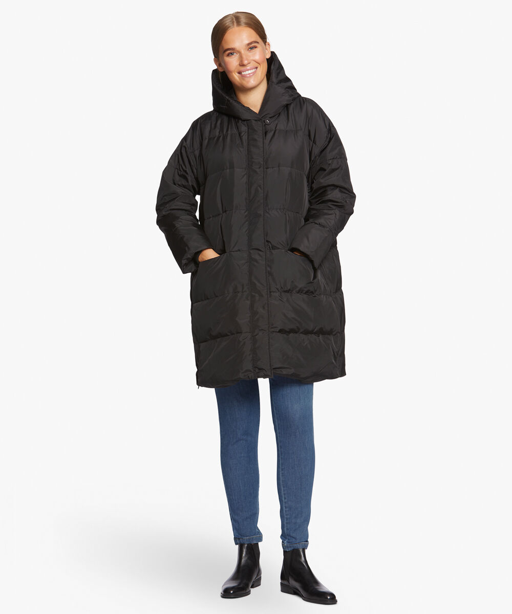 THILDE DOWN COAT, Black