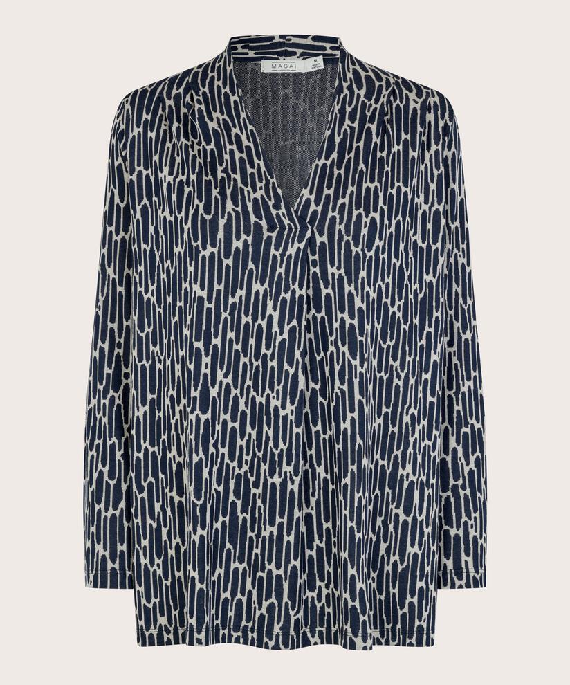 Dianu JERSEY Top, Maritime Blue